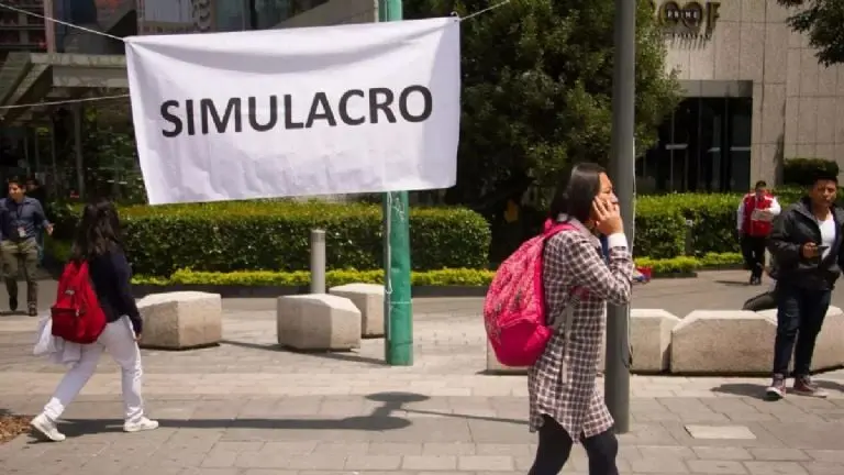 Simulacro Nacional 2023. Créditos: Cuartoscuro