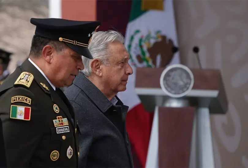 &iquest;Qu&eacute; dijo AMLO sobre los viajes del general Cresencio Sandoval? 