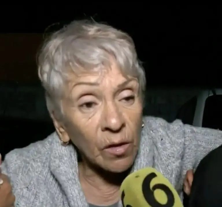 Abuelita Antonia Vaca acudió al Ministerio Público. Créditos: Multimedios