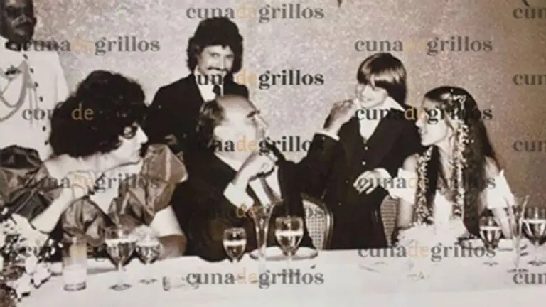Miguel de la Madrid con Luis Miguel. Créditos: Cuna de grillos