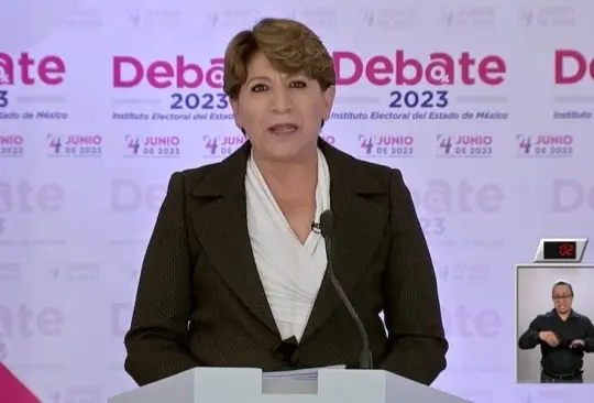 Alejandra del Moral se lanza contra Delfina Gómez. Alejandra del Moral se lanza contra Delfina Gómez.