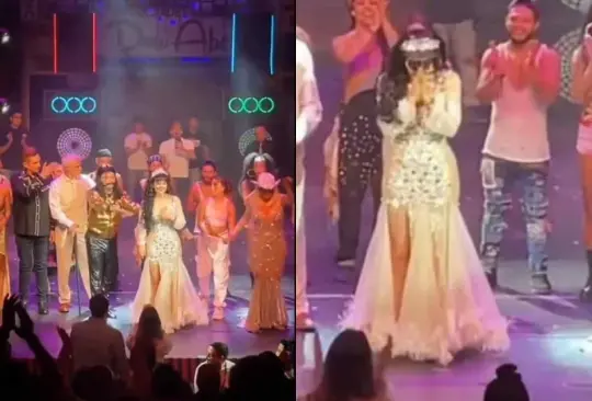 Entre aplausos y llanto, así fue el emotivo regreso de Maribel Guardia a Lagunilla mi barrio. Entre aplausos y llanto, así fue el emotivo regreso de Maribel Guardia a Lagunilla mi barrio.