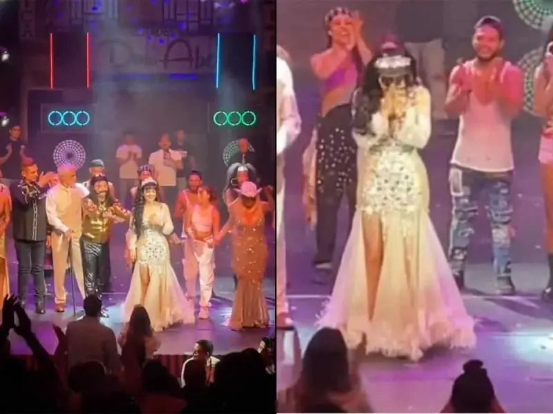 Entre aplausos y llanto, así fue el emotivo regreso de Maribel Guardia a Lagunilla mi barrio. Entre aplausos y llanto, así fue el emotivo regreso de Maribel Guardia a Lagunilla mi barrio.