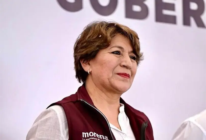 Delfina Gómez candidata a gobernadora del Estado de México. Delfina Gómez candidata a gobernadora del Estado de México.