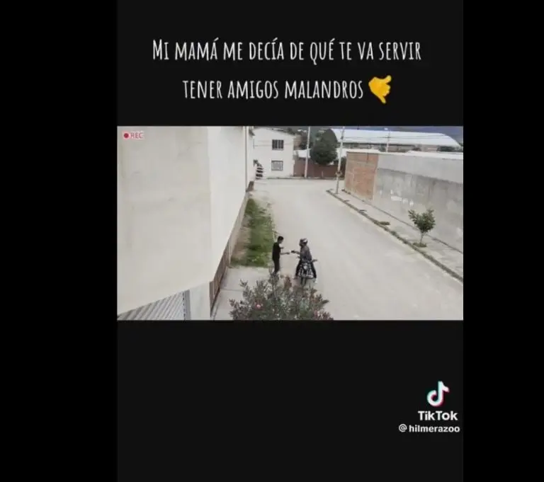 Joven se salva de asalto (TikTok)