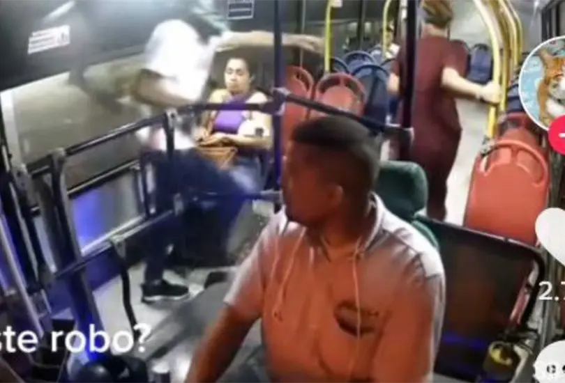 Ladr&oacute;n fracasa al intentar robar a pasajeros