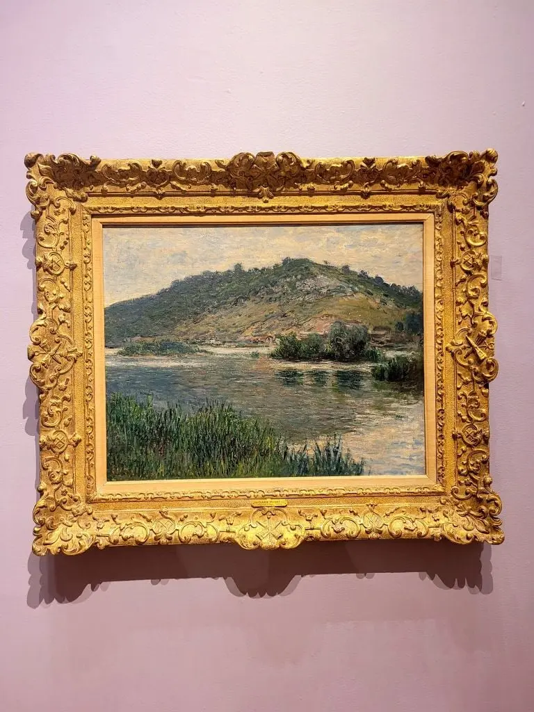 Paisaje en Port- Villez 1883 - FOTO: Miguel Vázquez