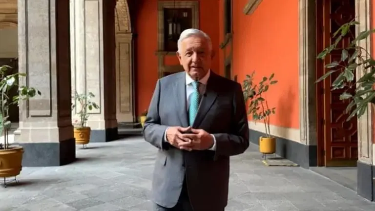 AMLO reaparece tras contagio de Covid. Foto: Gobierno de México