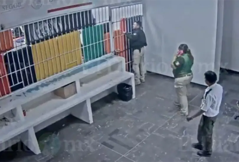 Publican nuevo video del incendio en albergue de migrantes en Ciudad Juárez. Publican nuevo video del incendio en albergue de migrantes en Ciudad Juárez.