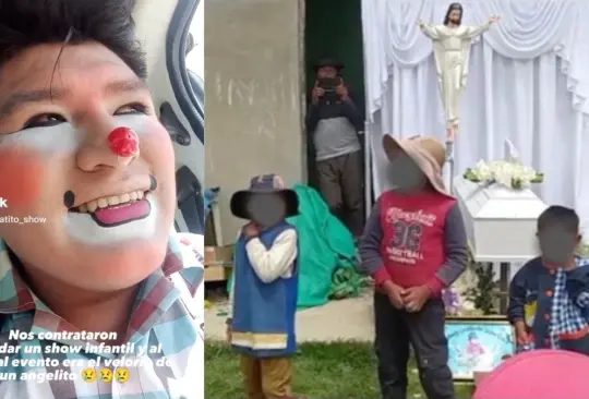 Contratan a payasos para dar show en funeral de niño, así reaccionaron los asistentes.