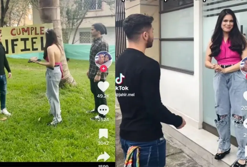 Joven exhibe infidelidad de su novia