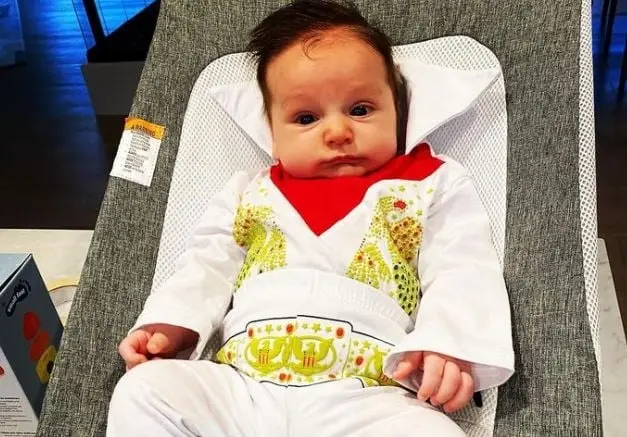 En 2021 tuvo otro beb&eacute;, pero esta vez con su prometida Lily Anne Harrison.