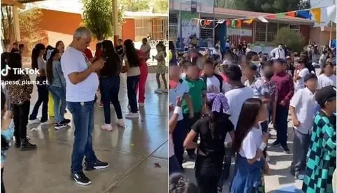 En los festejos del D&iacute;a del Ni&ntilde;o no faltaron los "corridos tumbados". 
