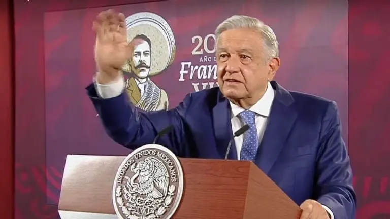AMLO regresa a su conferencia mañanera. Créditos: Gobierno de México