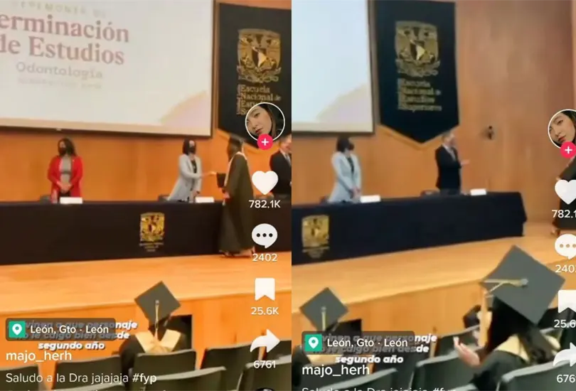Joven exhibe a su profesora que le ca&iacute;a mal 