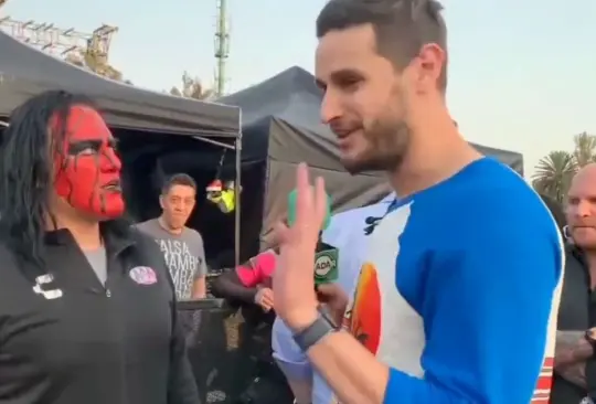 VIDEO: Adri&aacute;n Marcelo y Chessman entrenan juntos para fingir pelea. 