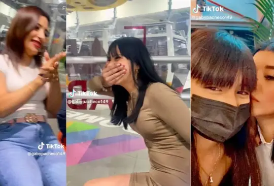 Madre lleva a su hija al Mexicable como regalo de cumplea&ntilde;os. 