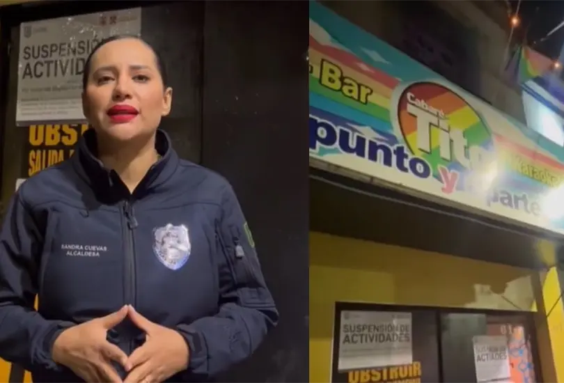 Sandra Cuevas anunci&oacute; la suspensi&oacute;n del bar luego de que personal de seguridad agrediera a la comunidad LGBT+