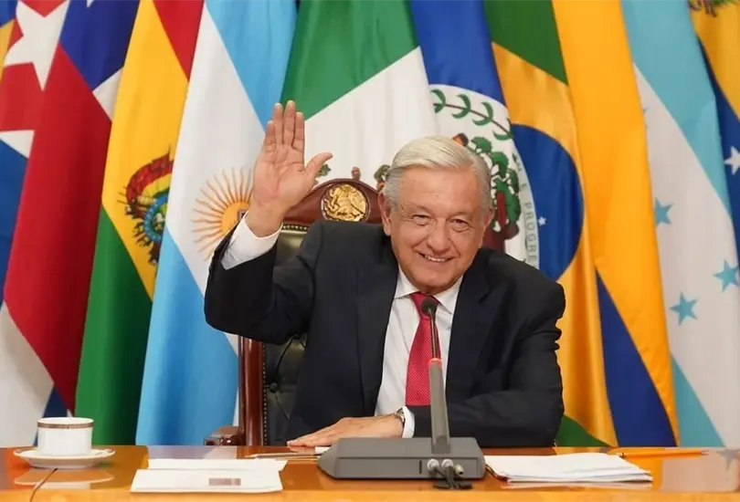 AMLO invita a l&iacute;deres de Latinoam&eacute;rica a cumbre para frenar la inflaci&oacute;n. 