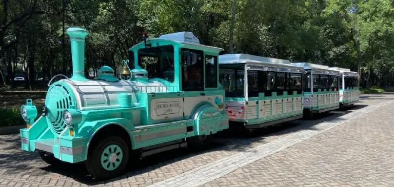 El trenecito cuesta 25 pesos por persona. Foto: Gobierno CDMX.
