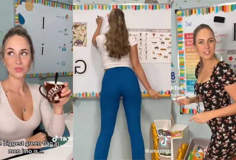 Cachan a maestra que baila en Tik Tok en p&aacute;gina de contenido exclusivo. 