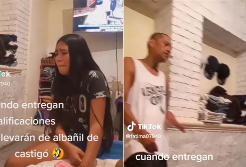 Joven es obligada a trabajar como alba&ntilde;il por sus malas calificaciones. 