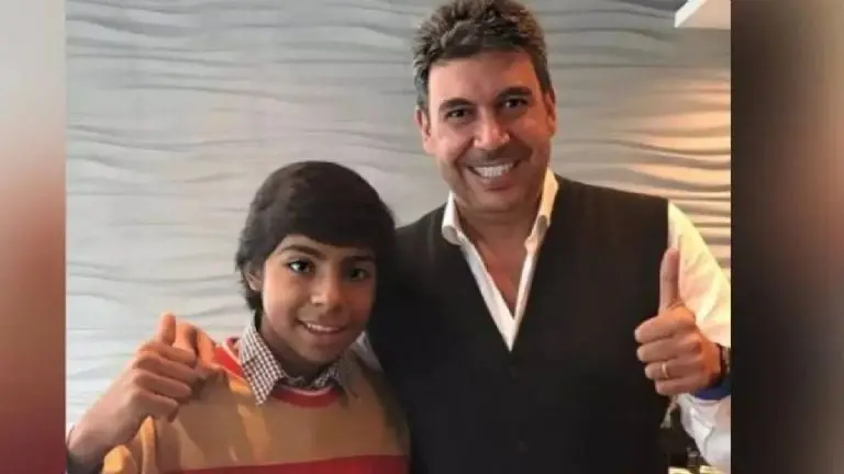 Paco de las empanadas con Arturo Elías Ayub. Créditos: Elías Ayub