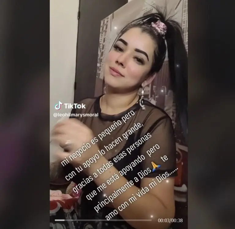 Vendedora de jugos se vuelve viral en TikTok (Captura de pantalla)