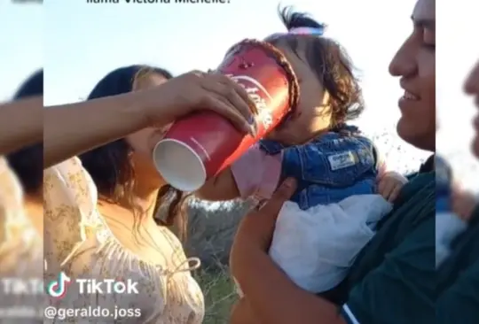 Familia da michelada a bebé y los tunden en redes Familia da michelada a bebé y los tunden en redes