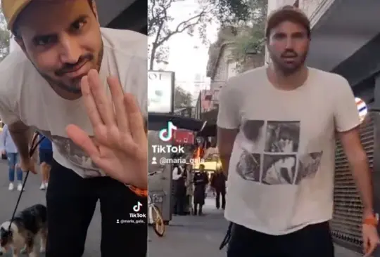 VIDEO: hombre golpea a mujer por tener a su perro sin correa. 