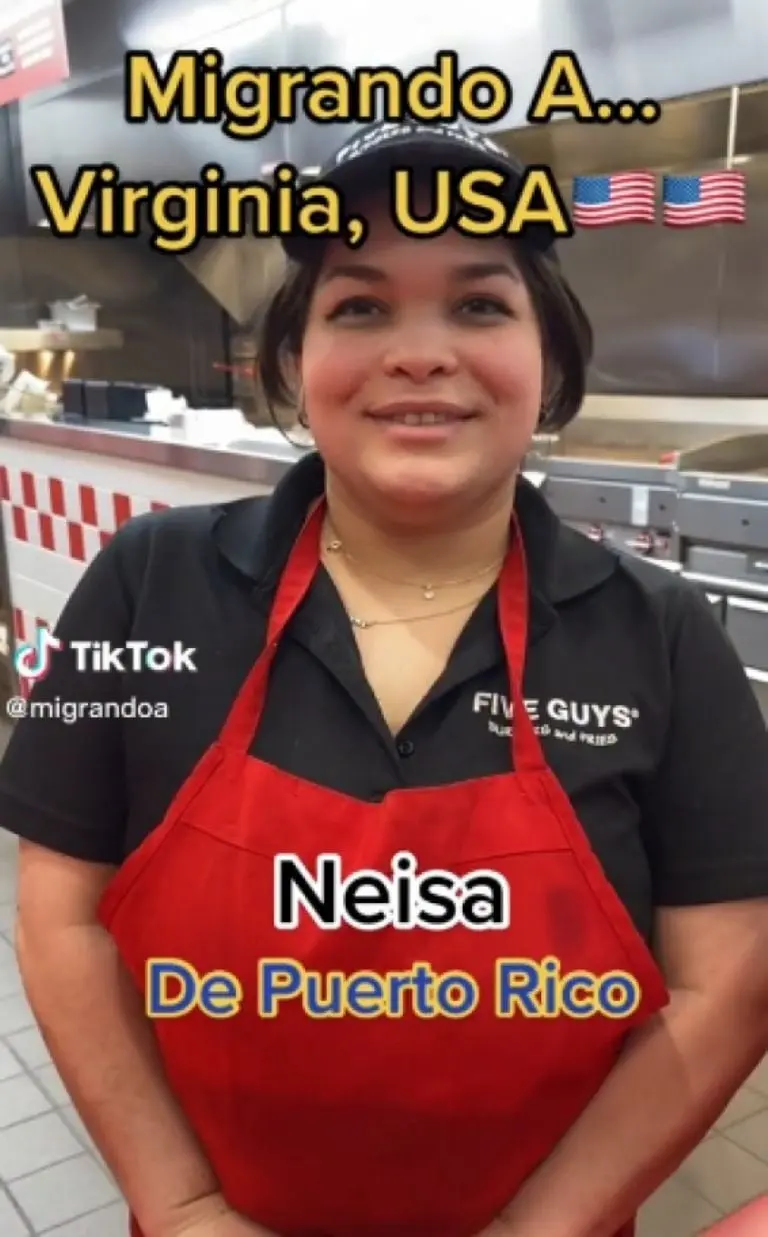 Fuente: Tik Tok @migrandoa