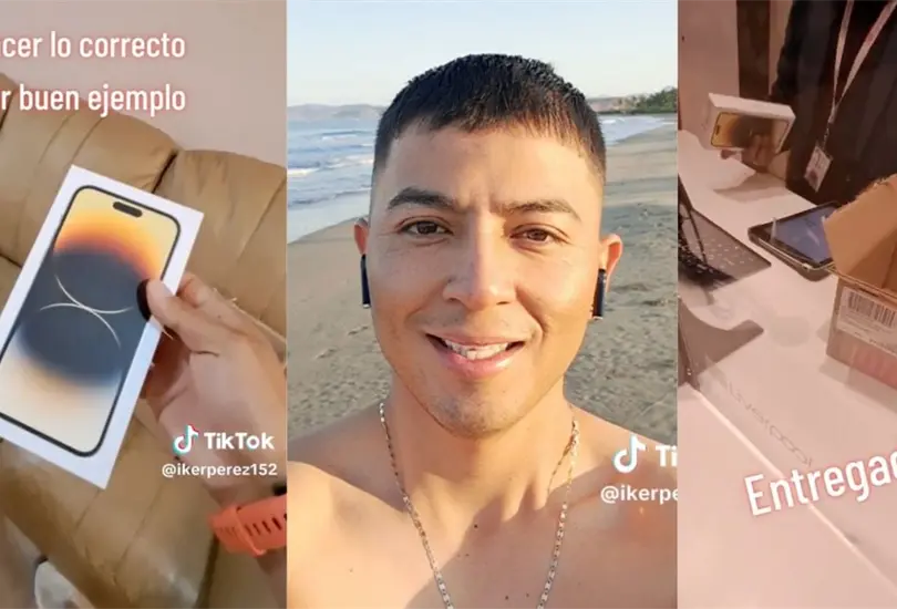 Joven compra crema pero le llega un iPhone, y lo devuelve por honesto. Joven compra crema pero le llega un iPhone, y lo devuelve por honesto.