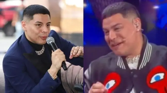 Tuden a Eduin Caz por lucir extra&ntilde;a apariencia; lo comparan con Ninel Conde. 