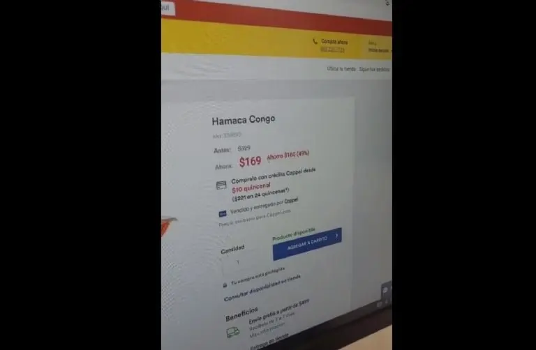 Truco para conseguir descuentos en Coppel (TikTok)