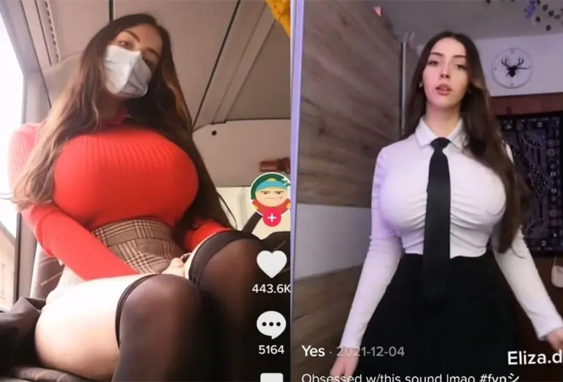 Joven oficinista conquista TikTok Joven oficinista conquista TikTok