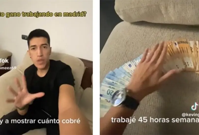 Latino se vuelve viral tras revelar cuánto gana al mes en una pizzería. Latino se vuelve viral tras revelar cuánto gana al mes en una pizzería.