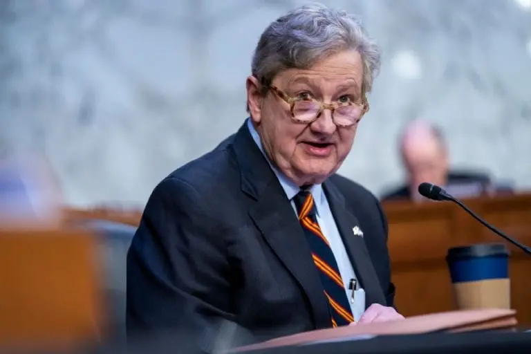 El senador republicano por Louisiana, John Kennedy Créditos: Especial
