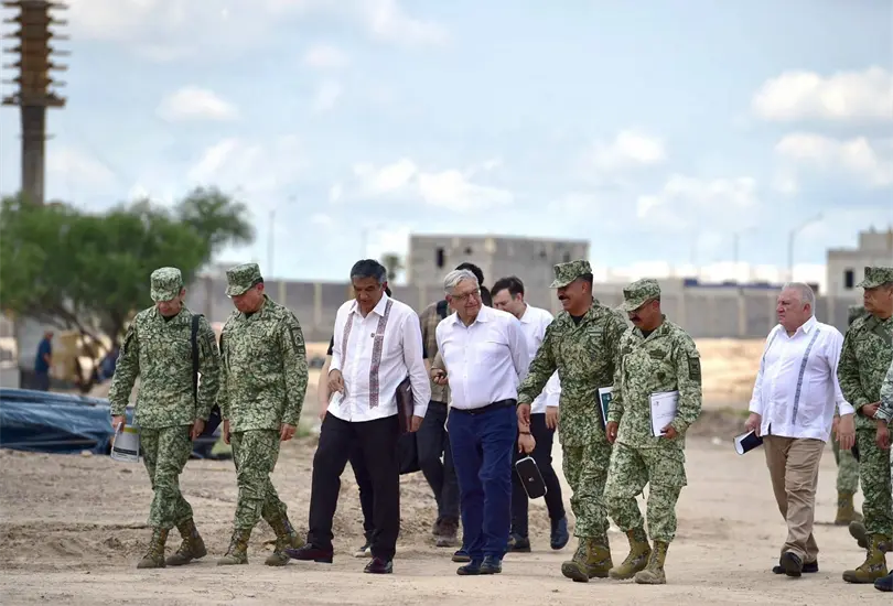 Andr&eacute;s Manuel L&oacute;pez Obrador inspeccion&oacute; las aduanas de Matamoros, Reynosa y Nuevo Laredo para evaluar la renovaci&oacute;n de los equipos y la construcci&oacute;n de nuevas instalaciones