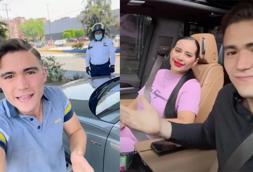 Sandra Cuevas presume relaci&oacute;n amorosa con influencer de TikTok. 