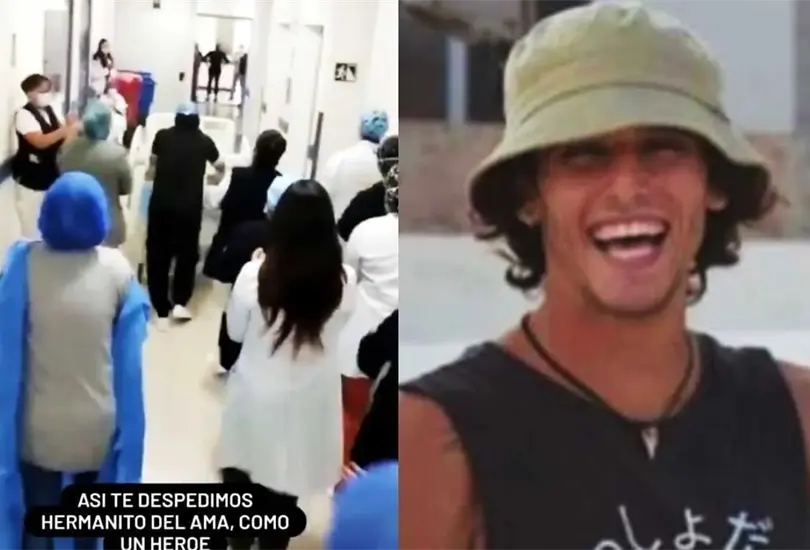 As&iacute; fue la emotiva despedida de los m&eacute;dicos al joven argentino que muri&oacute; tras ser atacado en Oaxaca. 