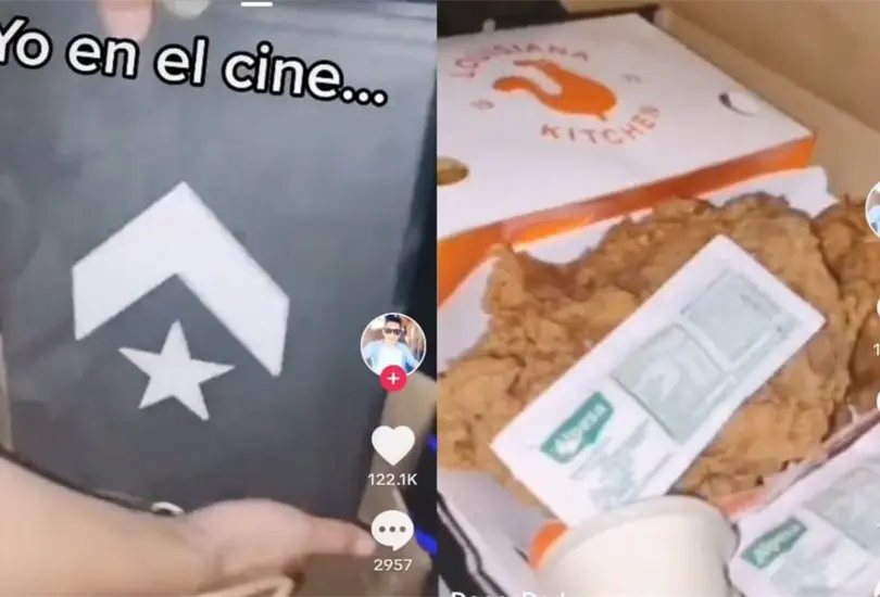 Aunque hubo internautas que aplaudieron la acci&oacute;n, lo cierto es que hubo otros que reprobaron que las personas metan ese tipo de alimentos a las salas de cine