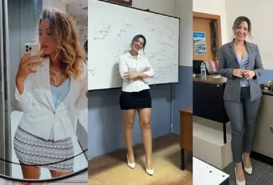 La guapa maestra ha cautivado las tendencias de distintas redes sociales