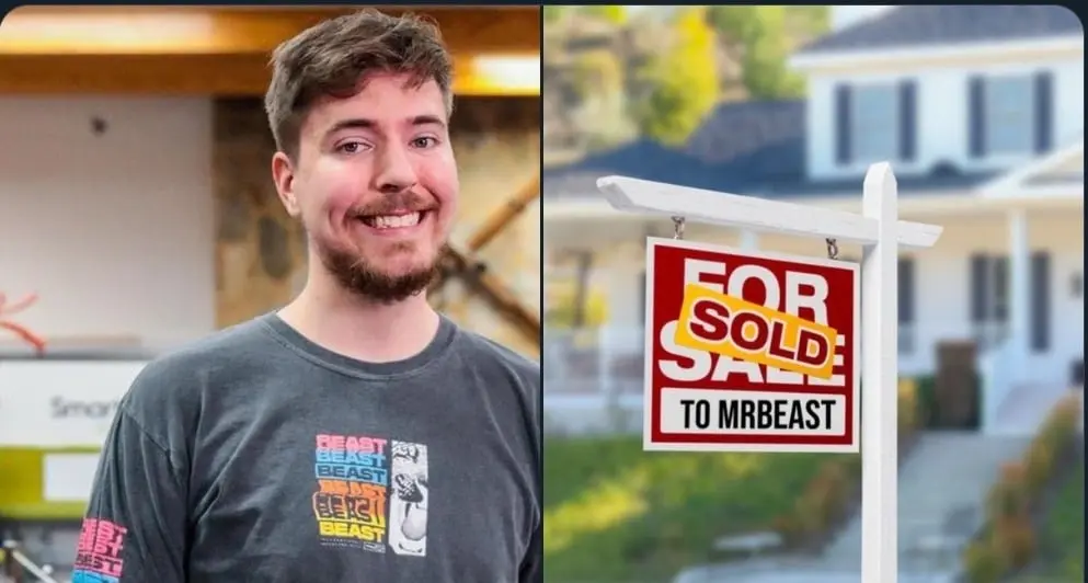 MrBeast recientemente regal&oacute; casas y es famoso por dar dinero 