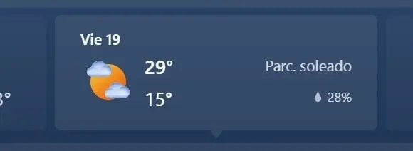 OAXACA, MAX 29, MIN 15