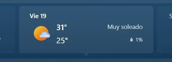 PUERTO VALLARTA, MAX 31. MIN 25