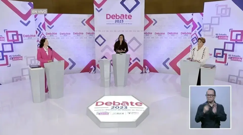 Segundo debate del Edomex. 