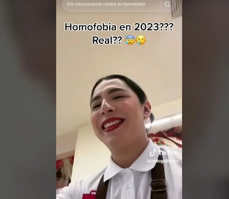 Empleado de Miniso denuncia discrminación (TikTok)
