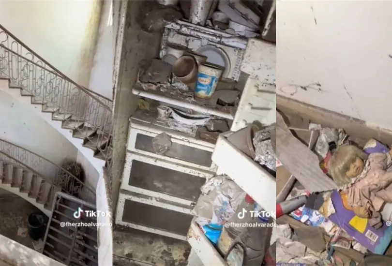 Así luce por dentro la casa abandonada de los Arellano Félix. Así luce por dentro la casa abandonada de los Arellano Félix.