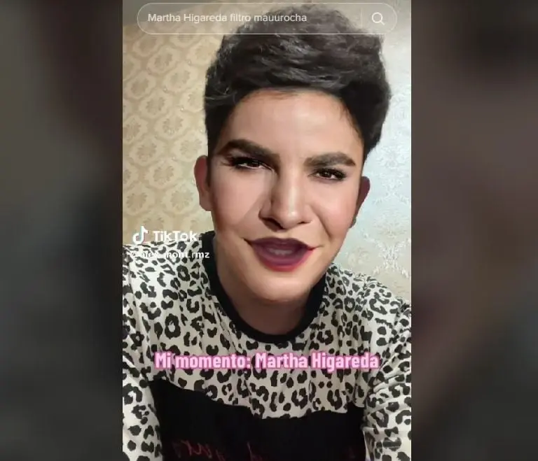 Filtro de Martha Higareda (TikTok)