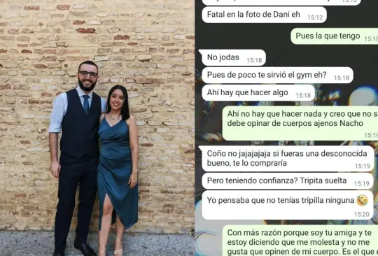 Mujer expone a amigo que la criticó por su físico; redes explotan contra él Mujer expone a amigo que la criticó por su físico; redes explotan contra él